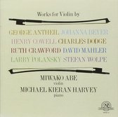 Miwako Abe & Michael Kieran Harvey - Works For Violin (CD)