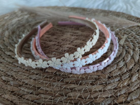Paaskonijn baby haarband - paarstinten nu voor € 7.95