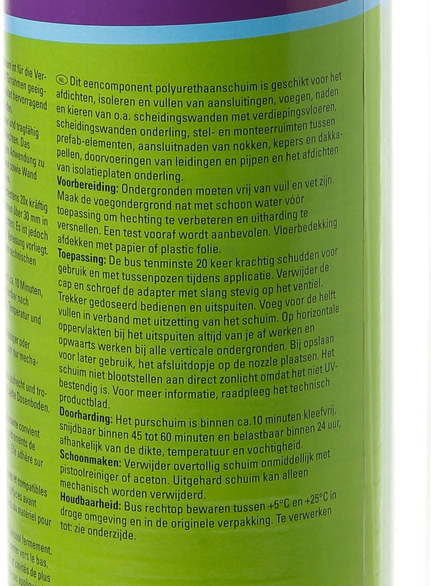illbruck - Handschuim/Purschuim - FM610 - 750ml