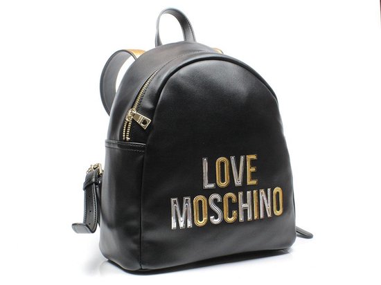 Love Moschino - Sacs à dos - Femme - JC4258PP07KI - noir, or