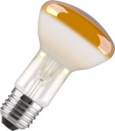 Reflectorlamp R63 geel 40W grote fitting E27