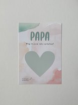 Vaderdag kaart | Kraskaart | Persoonlijke boodschap