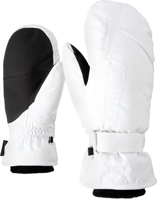 Ziener Karmani GTX + Gore warm Mitten - White - Wintersport - Wintersportkleding - Handschoenen