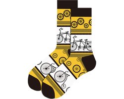 10x Sokken Met Fietsen | Grappige Fietssokken voor wielrenners, mountainbikers en fietsliefhebber | Dames/Heren Maat 39/43 10x Sokken Met Fietsen | Grappige Fietssokken voor wielrenners, mountainbikers en fietsliefhebber | Dames/Heren Maat 39/43