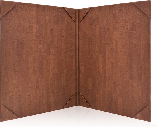 Goodline® - Porte-documents / Porte-documents - 2x A4 - Liège foncé