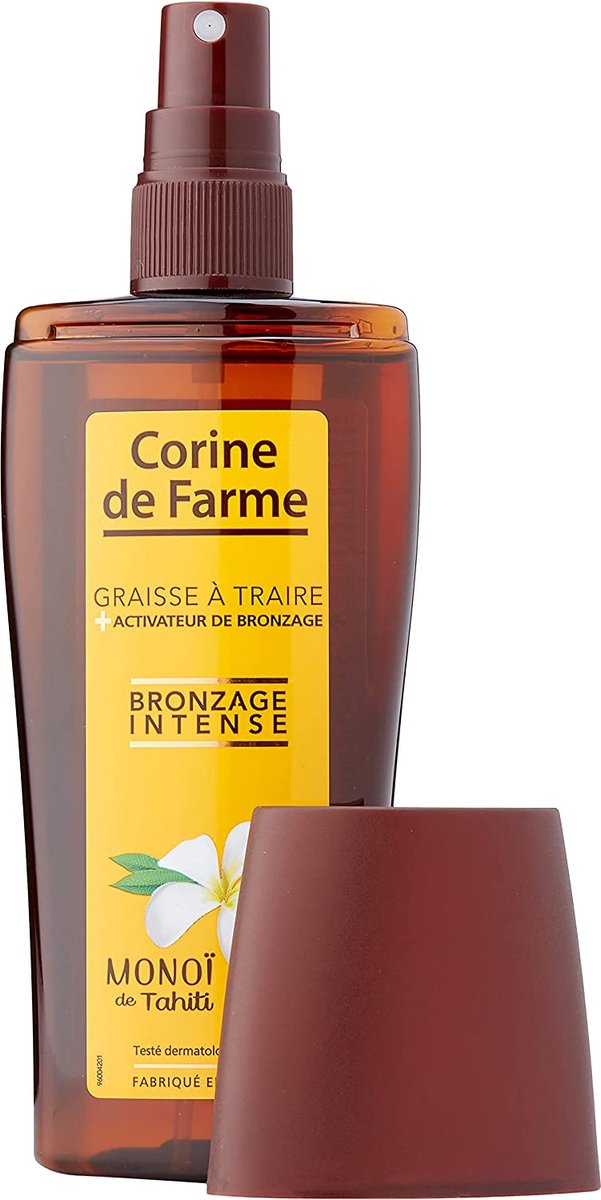 Corine De Farme Trockenöl Mit LSF 30 – Für Schnelle Bräune & UV-Schutz, 150 Ml