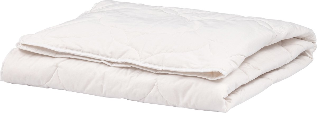 Vitality Pur Katoenen Zomerdekbed - 240x220 - Tweepersoons – 100% Natuurlijk – Ademend & Vochtregulerend – Dun & Lichtgewicht – Perfect Voor Warme Nachten