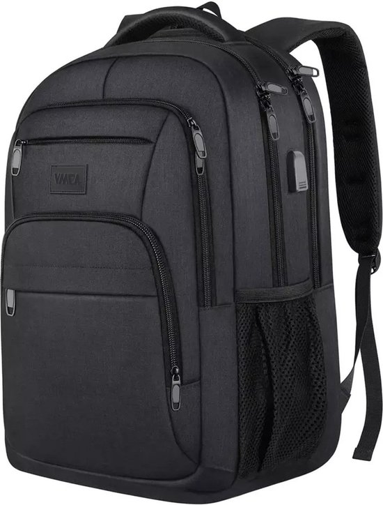 VMCA Backpack - Sac à dos pour ordinateur portable 15,6 pouces - 30L - Zwart