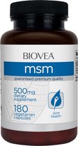 Biovea MSM 500 mg (180 Vegan capsules)