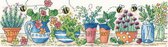 Heritage Crafts Herb Garden borduren (pakket) 1396A