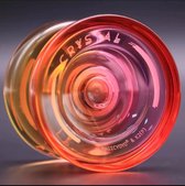 MagicYoyo K2 Crystal - Responsive Jojo - Fade (oranje/rood)