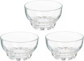 Pasabahce IJcoupes/IJsjes/Dessert serveer schaaltjes - set 18x stuks - kristal glas - 275 ml