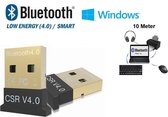 DrPhone B1 - Bluetooth 4.0 USB Adapter Dongle - 10 Meter Bereik - Voor o.a. Muis / Toetsenbord / Koptelefoon / Speaker