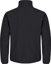 Clique Softshell jas Classic - Zwart - Maat 3XL