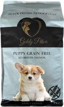 Goldy pets puppy grain free SALMON all breeds 4 KG ( hondenvoer)