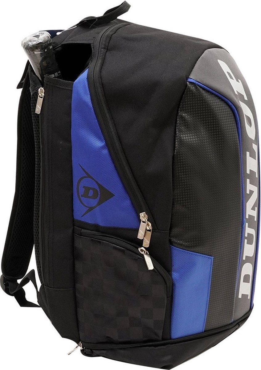 Dyvonics Padel Tennis Backpack Black with Shoe Compartment and Extra Racket Compartment