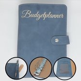 Budget Planner Jeans blauw - Kasboek - Budget binder met geldenveloppen - huishoudboekje - cadeautip