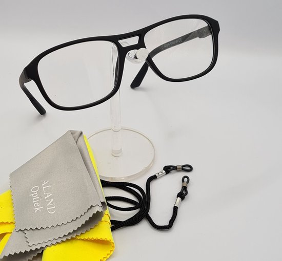 faillissement systeem Vruchtbaar Leesbril +2,0 / Unisex bril / bril op sterkte / zwart 01245 / Leuke trendy  unisex... | bol.com