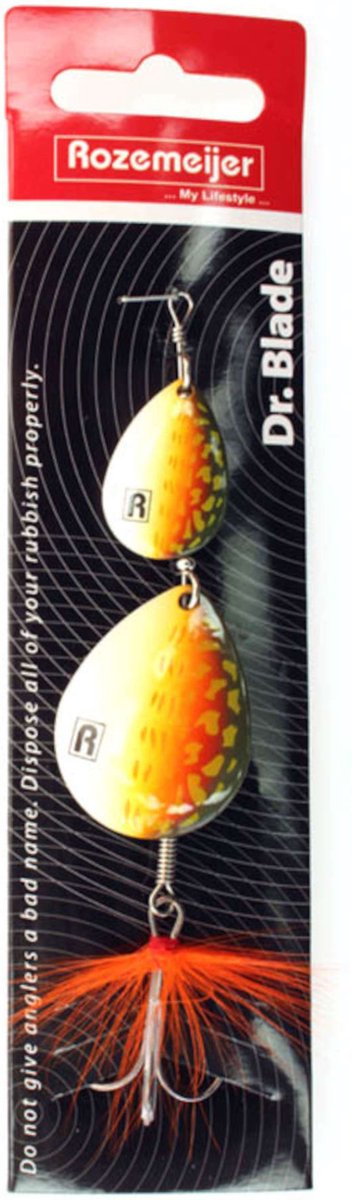 Rozemeijer Dr. Blade Tandem #3 & #5 Speckled Hot Pike | Kunstaas