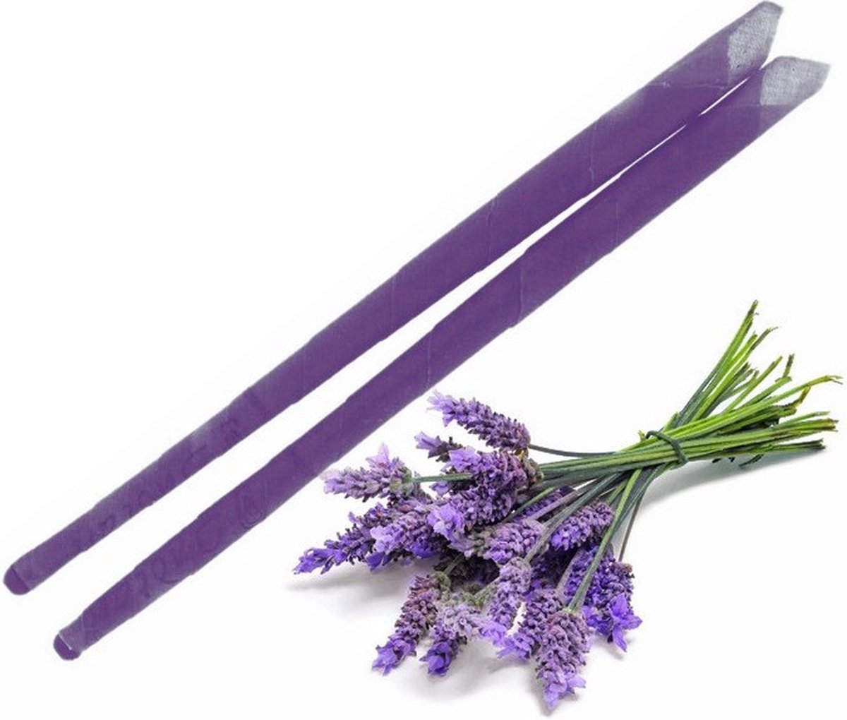 Goedkoopste Oorkaarsen - Lavendel Geur - 2 stuks - Bijenwas - Natuurlijk Katoen - Aromatherapie