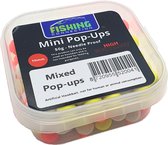 Mini Fluo Pop-Ups 'Mixed' 10mm - 50g - Method Feeder Aas/voer - Mini boilies/popups