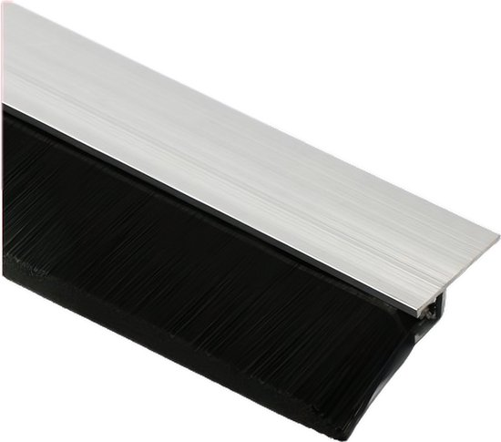 Deurborstel Tochtstrips Voor Deuren Tochtborstel Zelfklevend Onderkant Deurborstel 50mm Aluminium