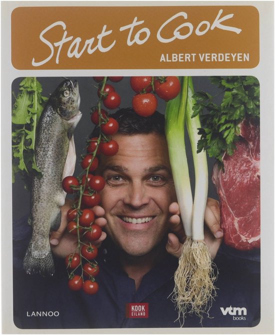 Cover van het boek 'Start to cook' van Albert Verdeyen