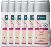 Kneipp Soft Skin - Douchegel - Amandelbloesem - Speciaal voor de droge en gevoelige huid - Vegan - Voordeelverpakking - Grootverpakking - 6 x 200 ml