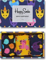 Happy Socks Party Animal Birthday Giftbox - Maat 41-46 - Multicolor
