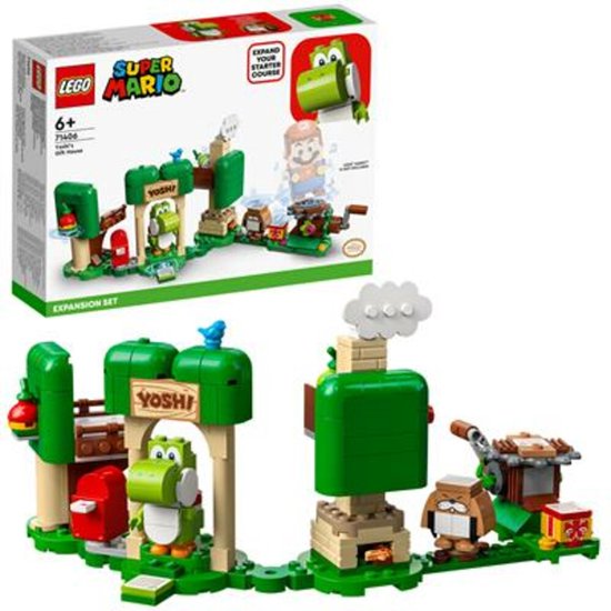 Resoneer te binden Bende LEGO Super Mario Uitbreidingsset: Yoshi's cadeauhuisje - 71406 | bol.com