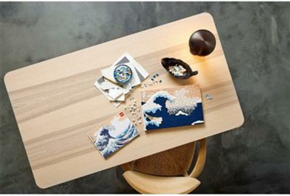 LEGO Art Hokusai – De grote golf, 3D Wanddecoratie Knutselpakket voor Volwassenen - 31208 — afbeelding 20