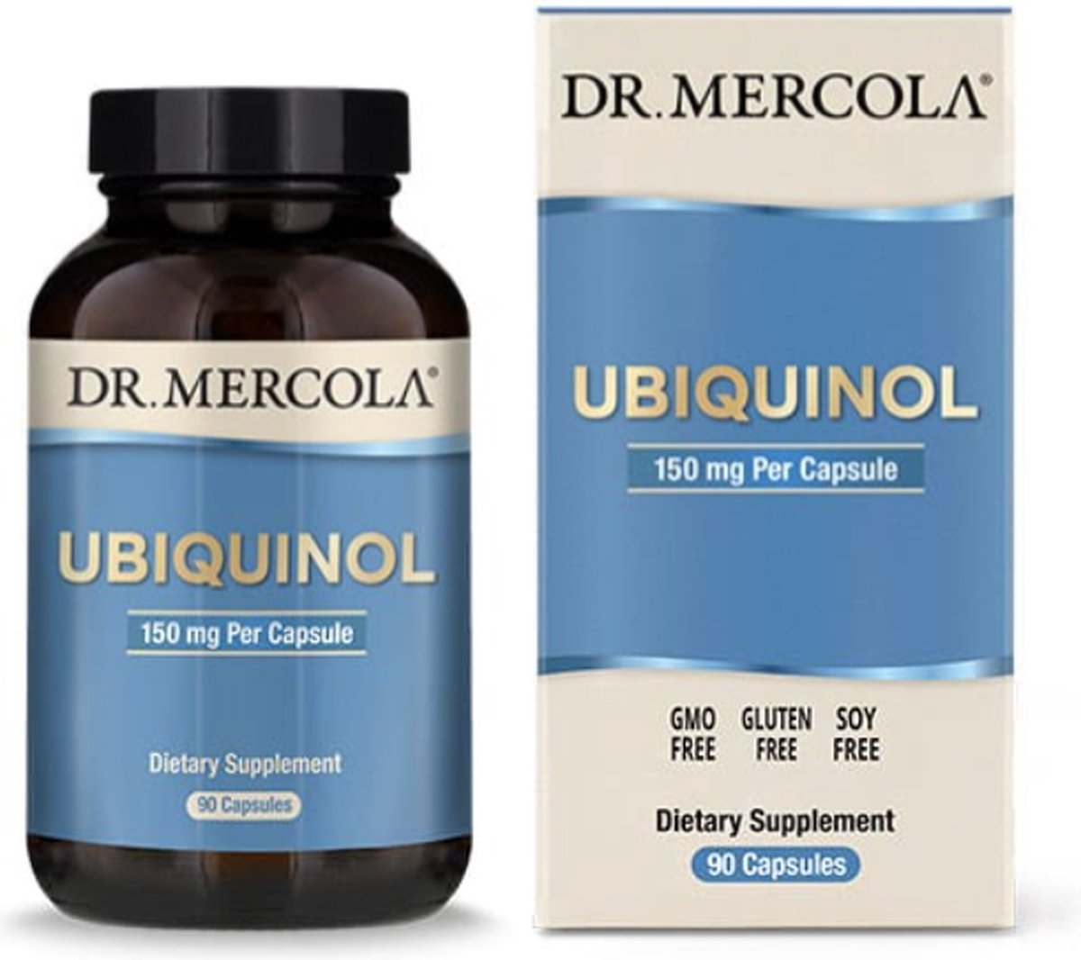 Goedkoopste Dr. Mercola - Ubiquinol - 150 mg - 90 Capsules