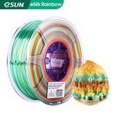 eSun - eSilk-PLA Filament, 1.75mm, Rainbow Multicolor - 1kg