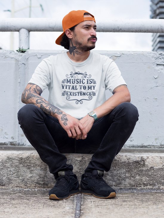 Rick & Rich - T-Shirt Music Is Vital To My Existence - T-shirt met ...