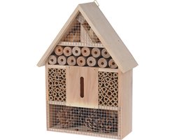 Lifetime Garden Vlinderhuis - bijenhuis - wespenhotel - insectenhotel - 30 cm - Tuindecoratie - Diervriendelijk - Hotel/huisje