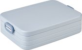 Mepal – Lunch box Take a Break large – Convient pour 8 sandwichs – Bleu nordique – Lunch box pour adultes