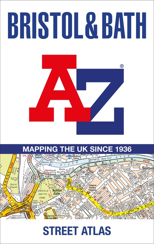 Bristol and Bath A-Z Street Atlas - cover
