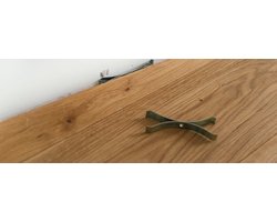 Parketveren 50 stuks - Parketveer X 20 mm gehard verenstaal - Kwaliteitparket.nl