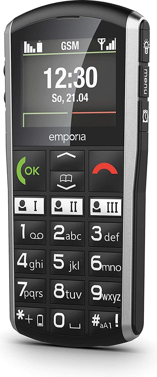 Mobiele telefoon voor senioren, Draagbare Pager Voor Zorgverleners / Sos Alarm - Noodoproepknop Bel / Noodalarmsysteem / Persoonlijke Alarmhulp \ telefoon voor oudere mensen