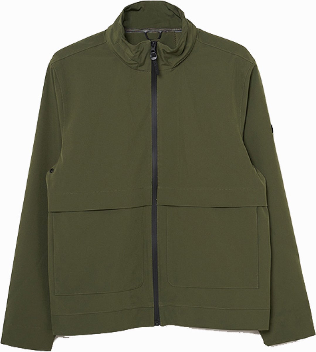 Groene (Avocado) stretch Softshell heren regenjas Cielo van Tantä XXL
