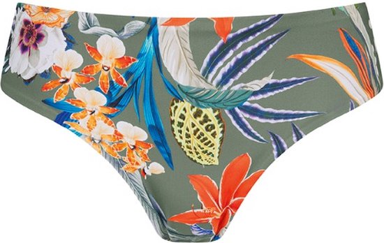Amoena Krabi Bikini Slip Reversible Krabi Panty Rever C0607 C0607 - olive/multi