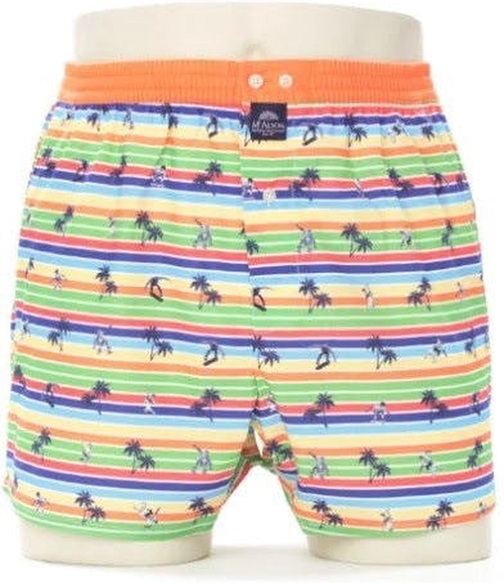 McAlson Wijde boxershort - Orange - M4145 - M