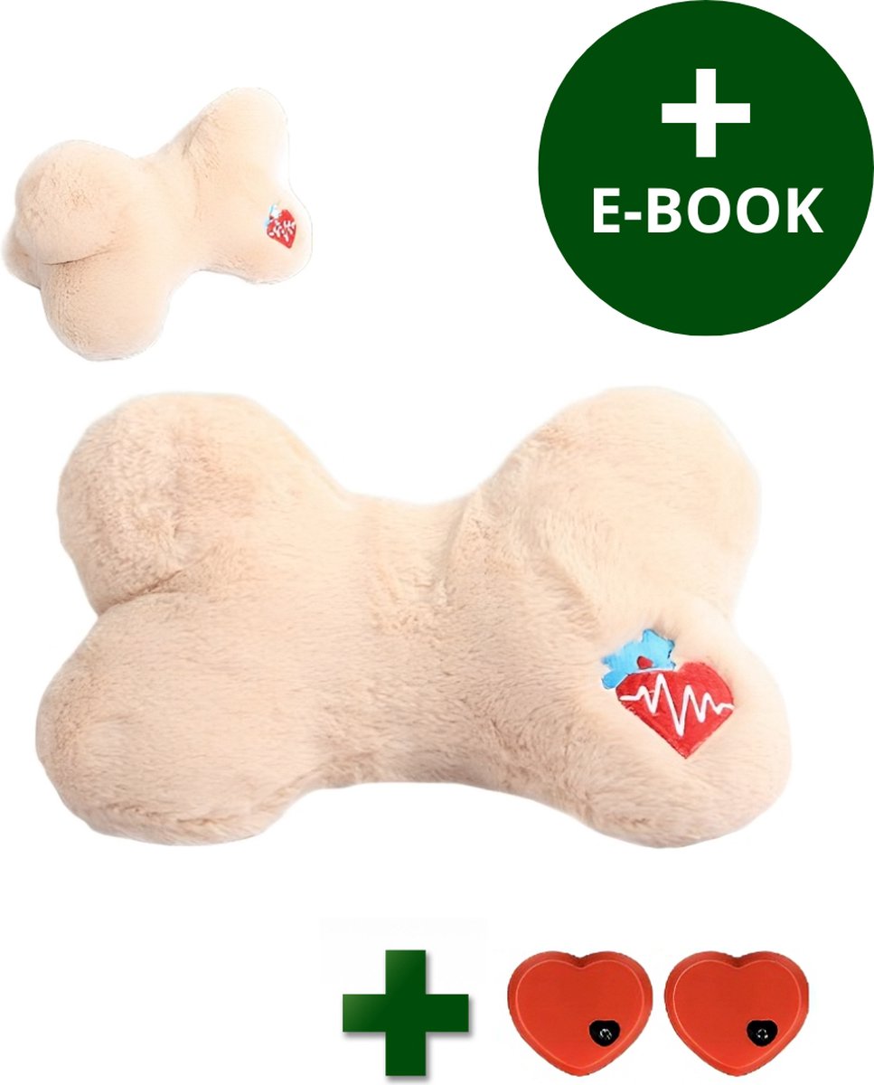 Woefie bot knuffel met hartslag - puppyknuffel - pluche- puppy speelgoed-  snuggle... | bol.com