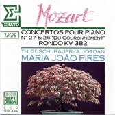 Maria-João Pires - Mozart - Th. Guschlbauer / A. Jordan - Concertos Pour Piano N.27 & 26 "Du Couronnement"/Rondo KV 38