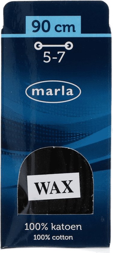 Marla platte veters | Sneaker veters | Zwart | 90cm