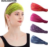 elastische band sport anti-transpirant hoofddoek antislip fitness yoga hardlopen zweetabsorberende hoofdband vrouwelijk