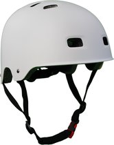 Casque GOOFF® Skate & vélo - blanc - certifié CE - taille S (51 à 54 cm de tour de tête) - pour enfant, femme et homme