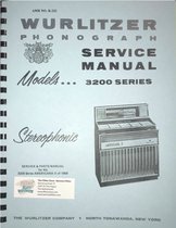 Wurlitzer 3200 Series Jukebox Services Manual