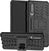 Schokbestendige Back Cover - Huawei P30 - Zwart