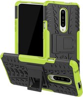 Hoesje geschikt voor OnePlus 7 - Schokbestendige Back Cover - Groen